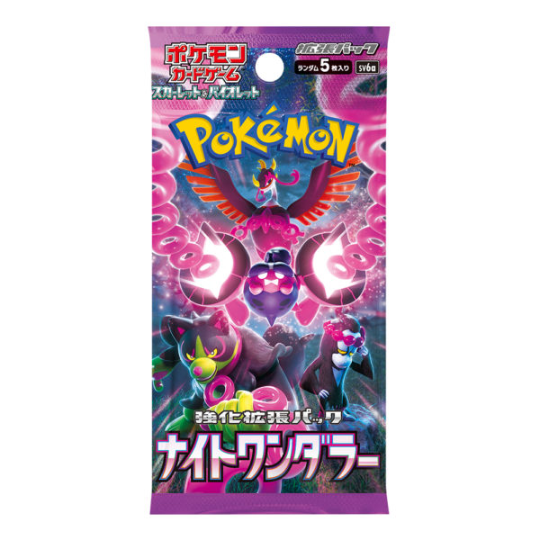 Japanese Pokemon Booster Night wanderer [sv6a]