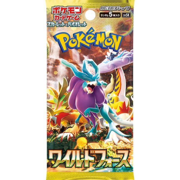 Japanese Pokemon Booster Wild Force [sv5K]
