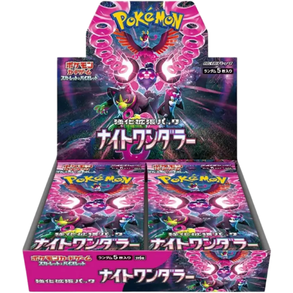 Japanese Pokémon Display Night Wanderer [sv6a]